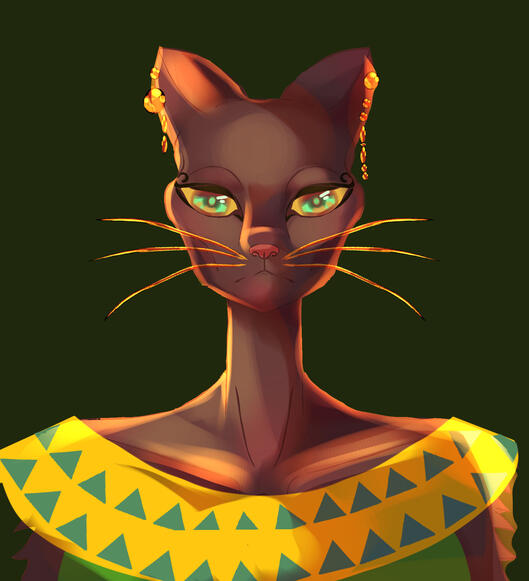 Bastet Concept art Bastet Concept art